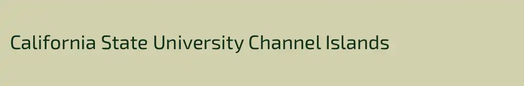 California State University Channel Islands